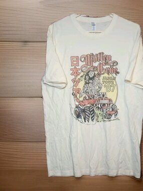 Japan Tour '87 Cream Graphic Tee